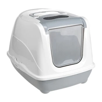 AniOne Katzentoilette Flip Cat M Grau 3 AniOne Katzentoilette Flip Cat M Grau