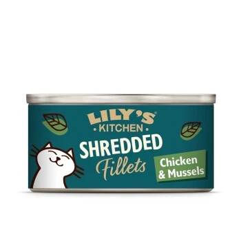LILY'S KITCHEN Shredded Filets 24x70g Huhn & Muschel 3 LILY'S KITCHEN Shredded Filets 24x70g Huhn & Muschel