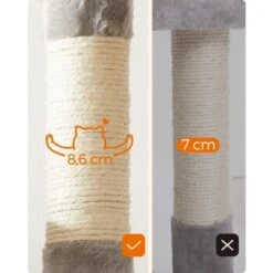 FEANDREA Kratzbaum 164cm Hellgrau Hellgrau 17 FEANDREA Kratzbaum 164cm Hellgrau Hellgrau -Katzenbedarf Rabatte 48347f59a8926fa50fcfbb5f4e9e1e1a667956a6 1483590 de DE 08dd76c10c42085d9a6fefdb937f4254a1c96ca6ZVhdD0