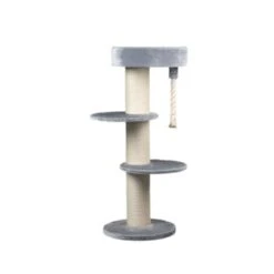 RHR Quality Kratzbaum Maine Coon Sleeper Hellgrau