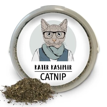 Kater Kasimir Premium Katzenminze, 60g Vorratspack (getrocknet, Geschnitten Und Gesiebt) 3 Kater Kasimir Premium Katzenminze, 60g Vorratspack (getrocknet, Geschnitten Und Gesiebt)