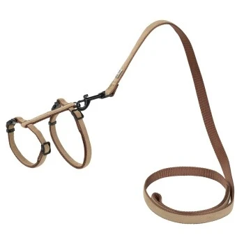 MORE FOR Katzengeschirr Baumwolle Mit Leine S-M 2 MORE FOR Katzengeschirr Baumwolle Mit Leine S-M