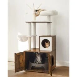 FEANDREA Kratzbaum Mit Katzentoilette Braun Braun -Katzenbedarf Rabatte f0cc926189762ee51426b4aae2d702af14dc9c30 1483588 de DE b68df4febc6e41299daeb5237640a9f23d24b61067dqqz